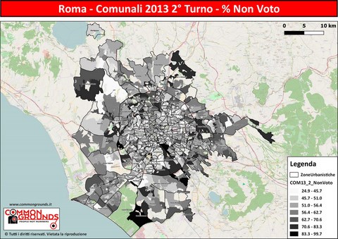 Comunali 2013 - 2°  Turno Non Voto