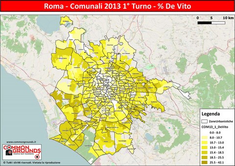 Comunali 2013 - 1°  Turno De Vito