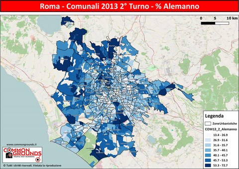 Comunali 2013 - 2°  Turno Alemanno